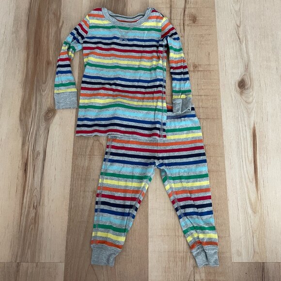 Rainbow stripe pajamas set - Picture 1 of 2